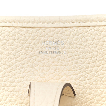 Hermes Taurillon Clemence Evelyne III PM Nata 6 of 11