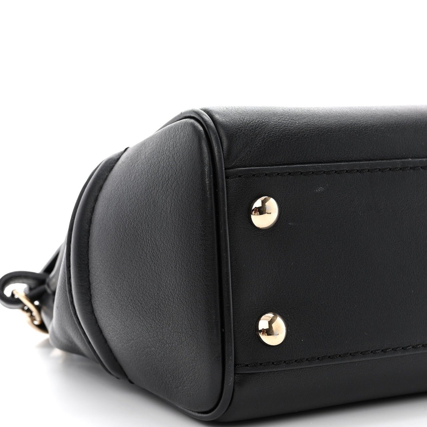 Calfskin Medium Palazzo Empire Bag Black