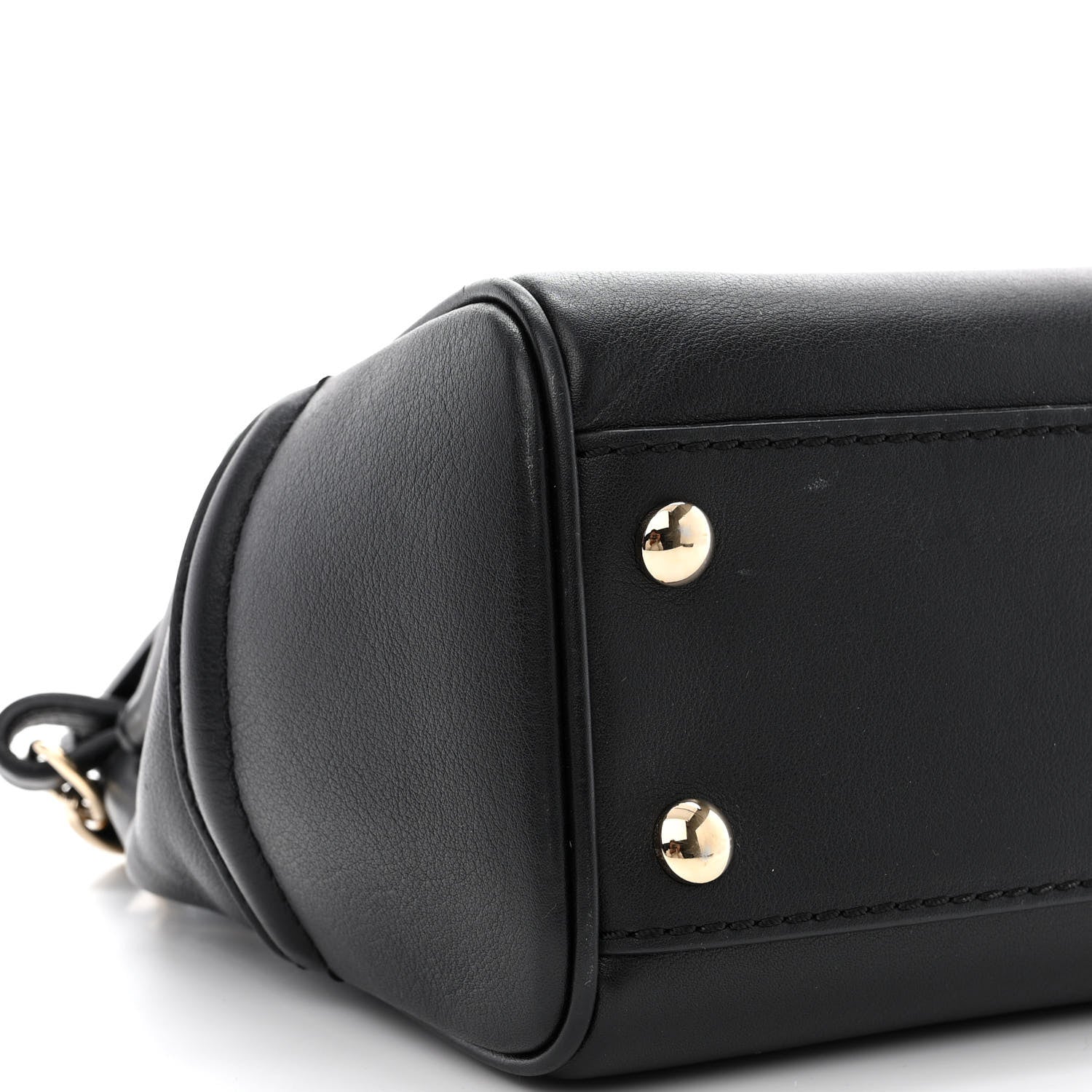Versace Calfskin Medium Palazzo Empire Bag Black 10 of 17