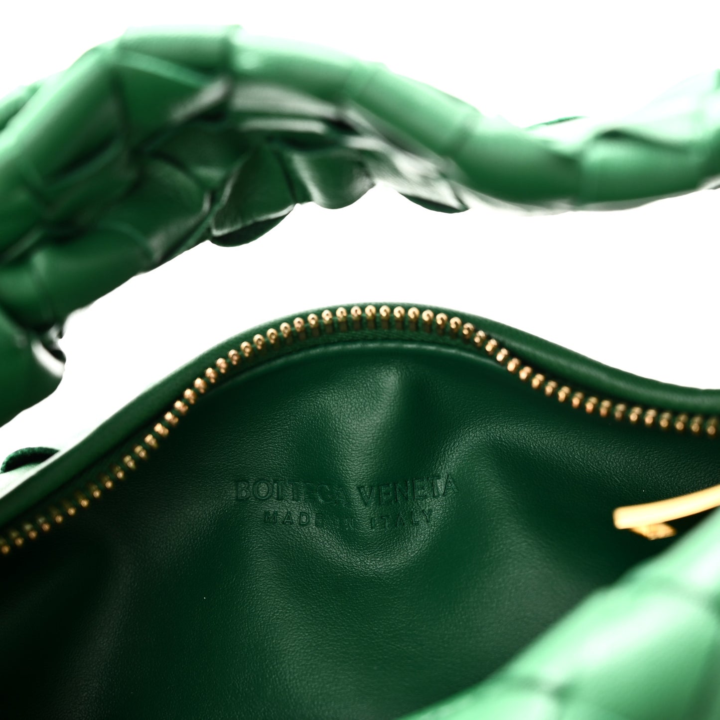 Nappa Intrecciato Mini Jodie Racing Green Racing Green