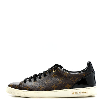 Louis Vuitton Patent Monogram Frontrow Sneakers 42 1 of 10