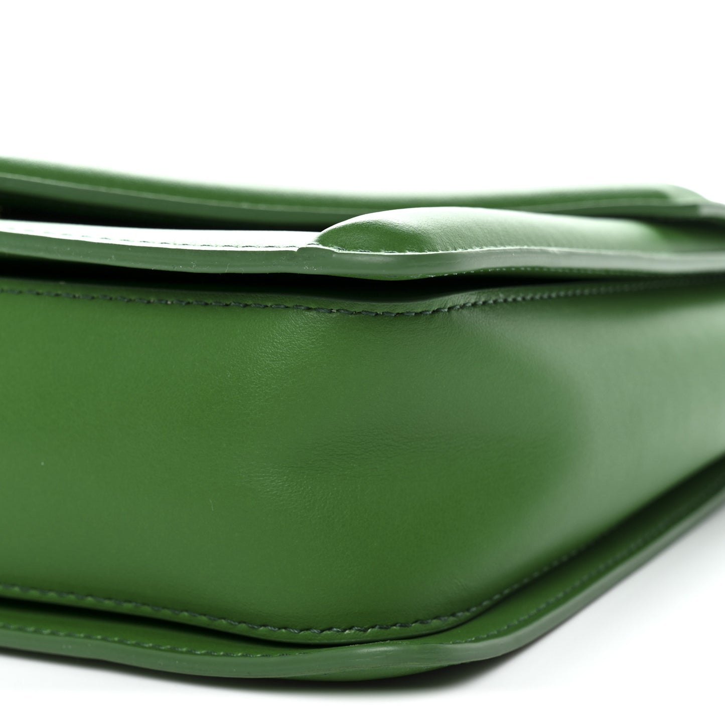 Smooth Calfskin M Frame Box Bag Grass