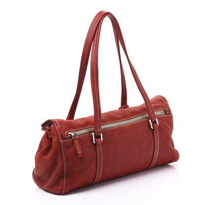 Prada Cervo Antik Easy A Foldover Pushlock Satchel Bag 2 of 8
