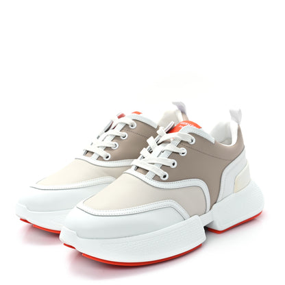 Hermes Calfskin Womens Giga Sneakers  38 Multicolor White Gomma 4 of 9
