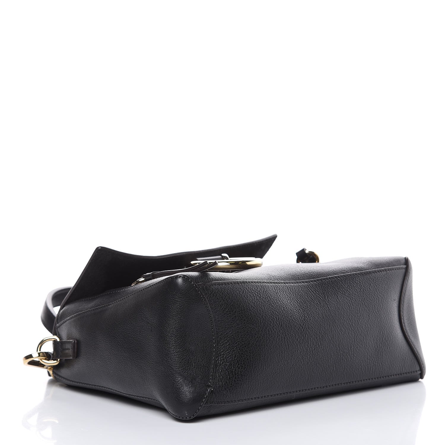Chloe Calfskin Small Faye Day Shoulder Bag Black 4 of 11
