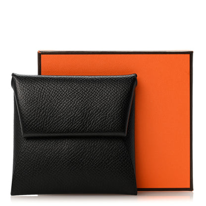 Hermes Epsom Bastia Coin Purse Black 9 of 9