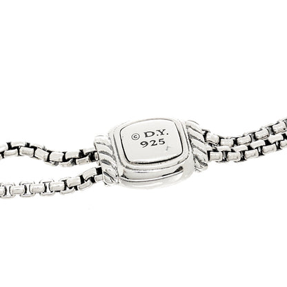 David Yurman Sterling Silver Black Diamond 9mm Chatelaine Petite Pave Bracelet 3 of 3