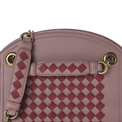 Bottega Veneta Nappa Intrecciato Chain Wallet Deco Rose Baccarra Rose 9 of 9