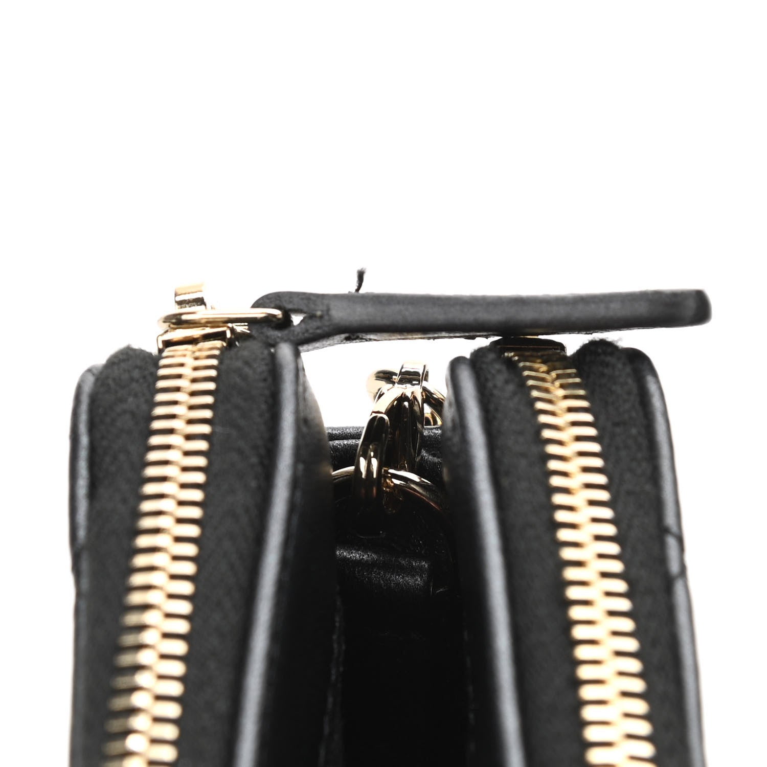 Chanel Iridescent Lambskin Quilted Pearl Clutch With Chain Black 15 of 16