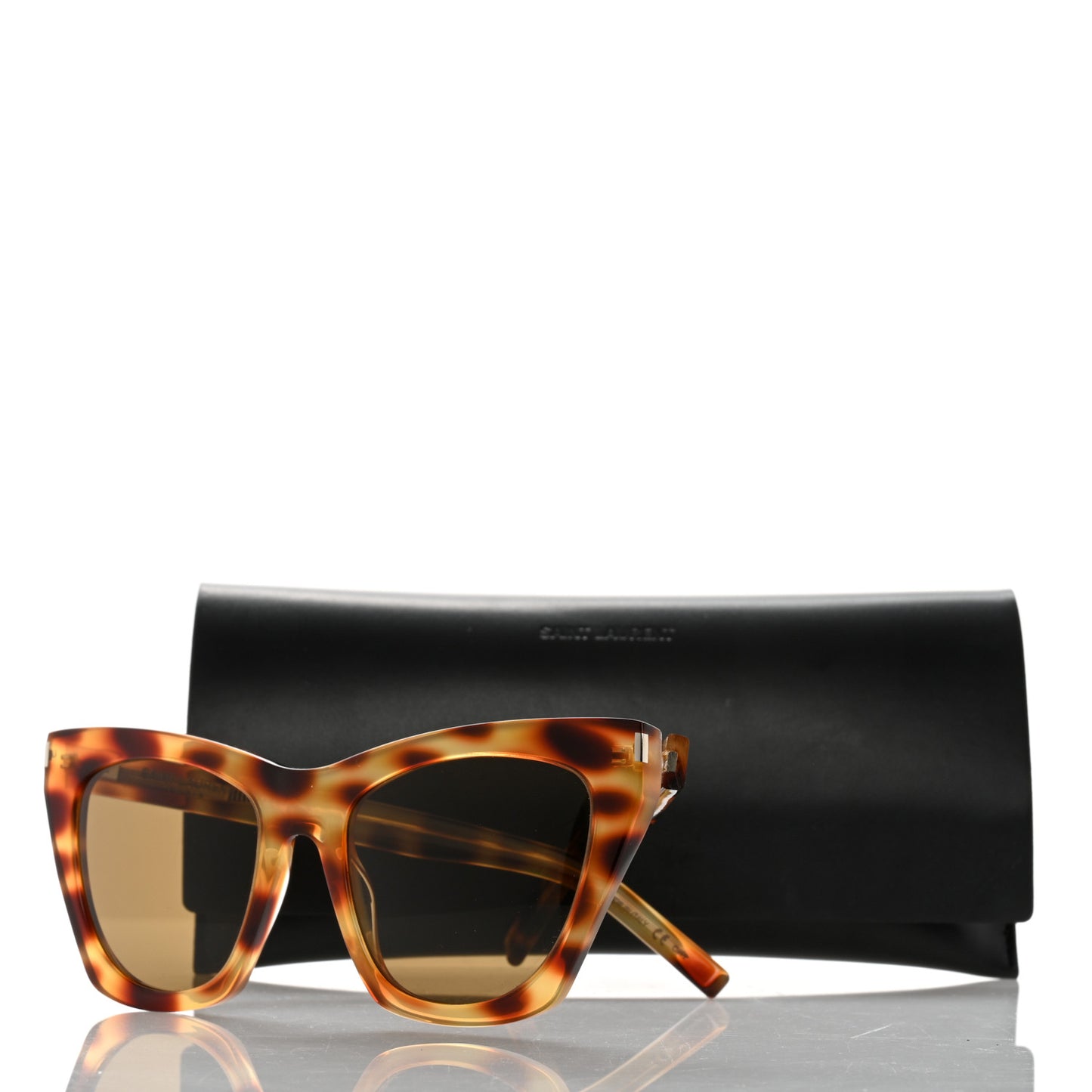 New Wave SL214 Kate Cat Eye Sunglasses Havana Brown