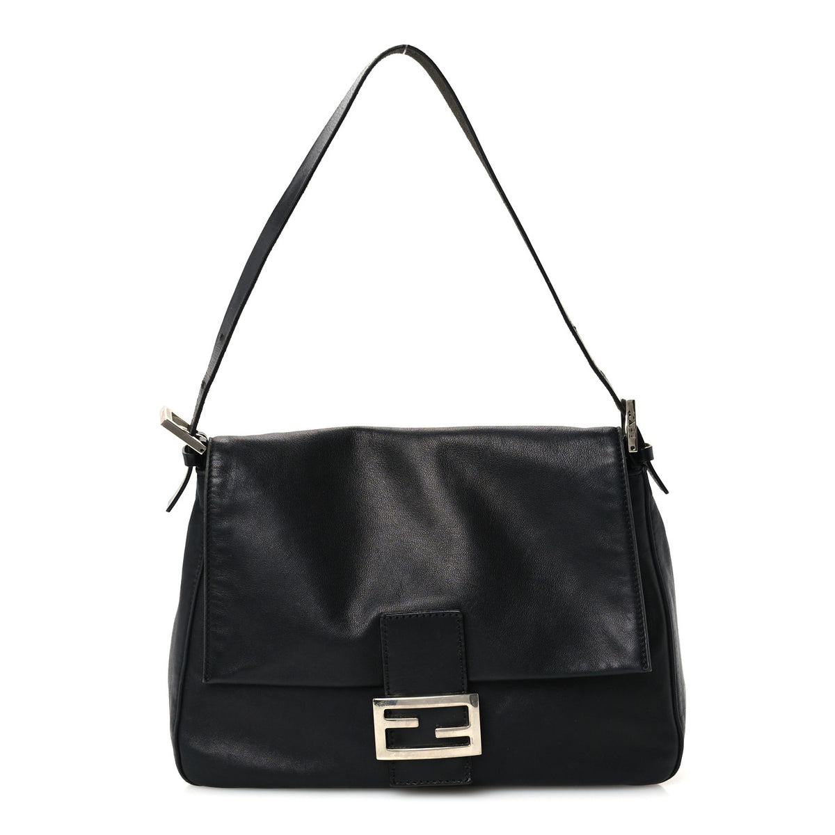 Fendi Lambskin Mama Baguette Black 1 of 10