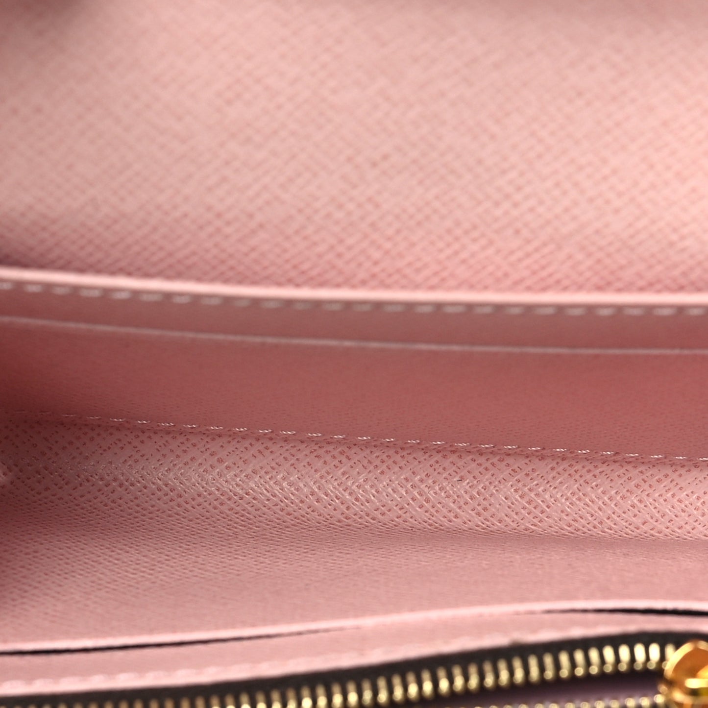 Damier Ebene Rosalie Coin Purse Rose Ballerine