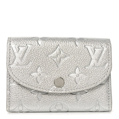 Louis Vuitton Empreinte Rosalie Coin Purse Silver 1 of 7
