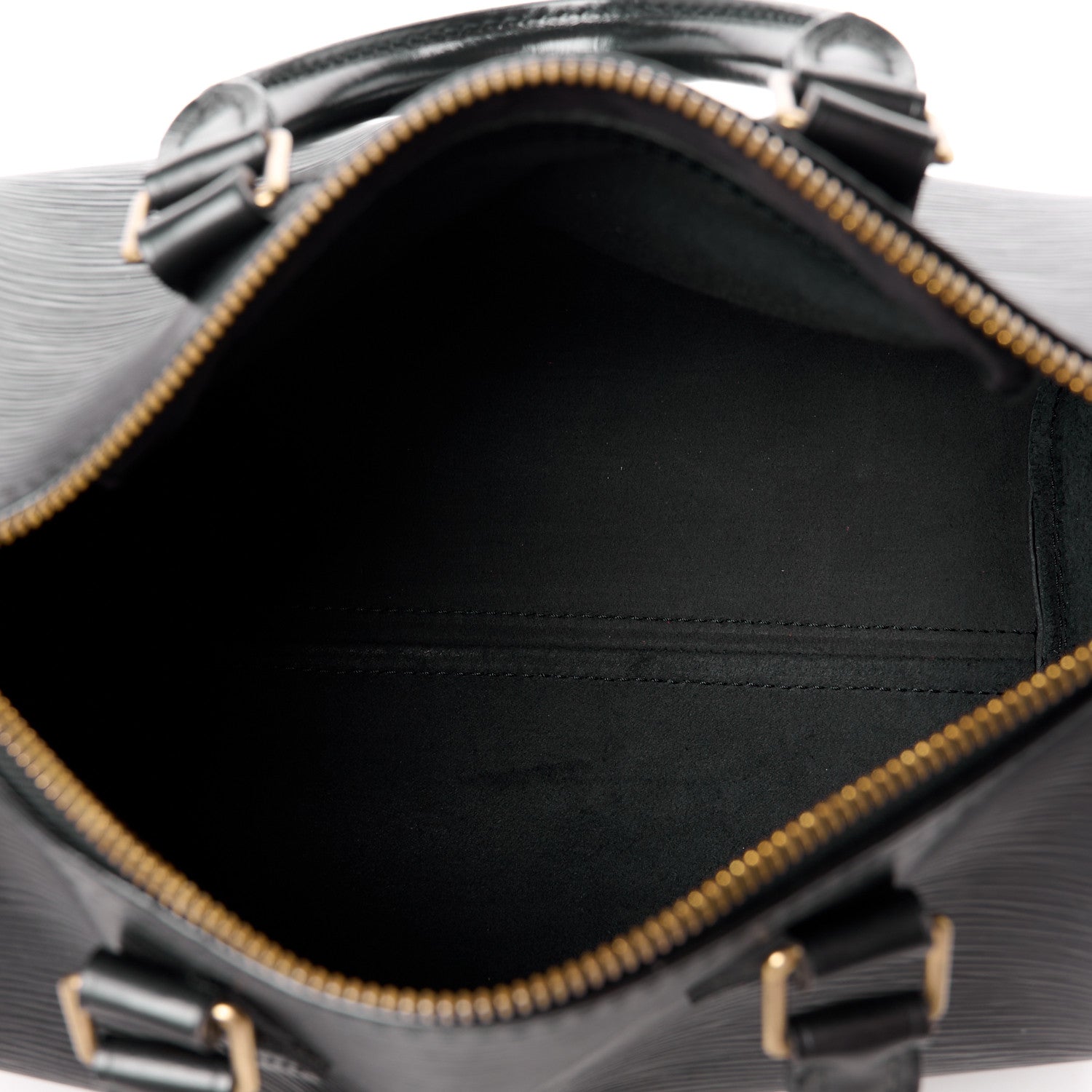 Louis Vuitton Epi Speedy 25 Black 5 of 14