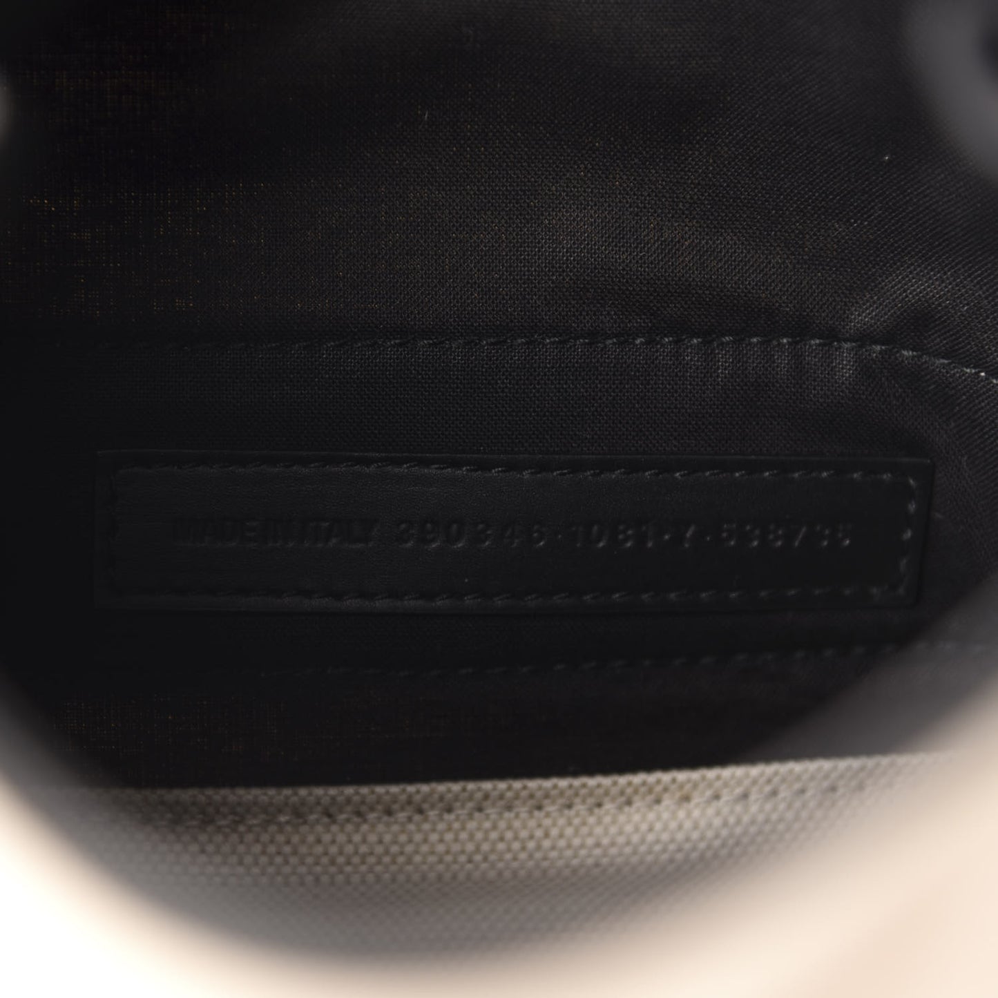 Cotton Canvas Calfskin Navy Cabas XS Natural Black