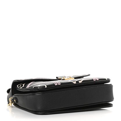 Louis Vuitton Empreinte Monogram Giant Broderies Pochette Metis Black 4 of 8