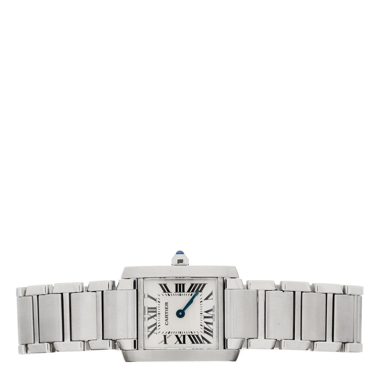 Cartier Stainless Steel 20mm Tank Francaise Quartz Watch 2 of 4