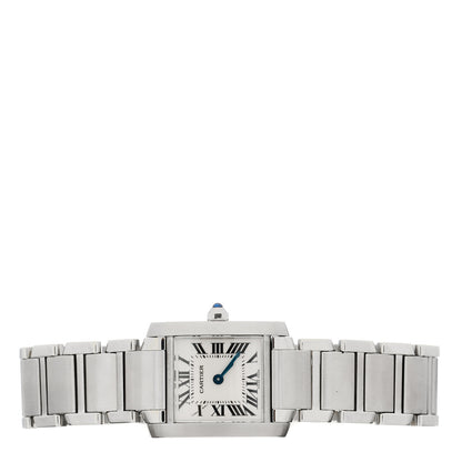 Cartier Stainless Steel 20mm Tank Francaise Quartz Watch 2 of 4