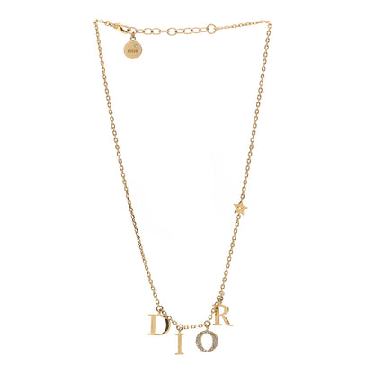 Christian Dior Crystal Dio(r)evolution Necklace Gold 2 of 3