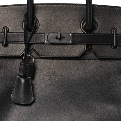 Hermes Evergrain HAC Birkin 40 So Black 7 of 16