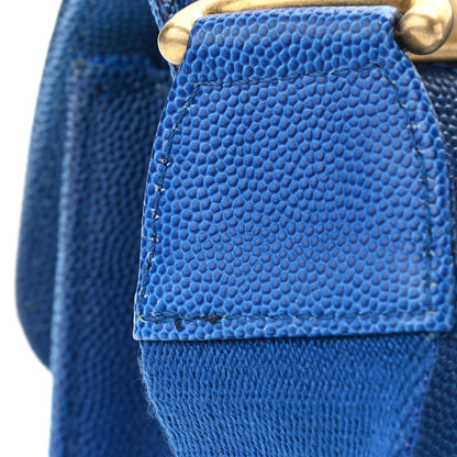 Chanel Caviar Quilted Small Sunset On The Sea Flap Blue 11 of 11