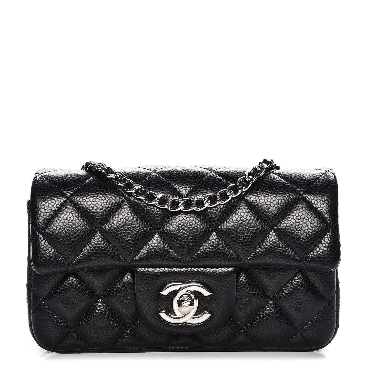 Chanel Caviar Quilted Extra Mini Flap Black 1 of 7