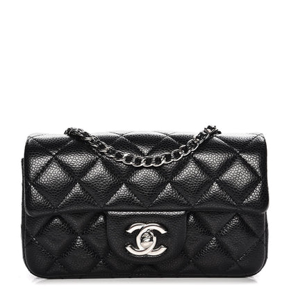 Chanel Caviar Quilted Extra Mini Flap Black 1 of 7