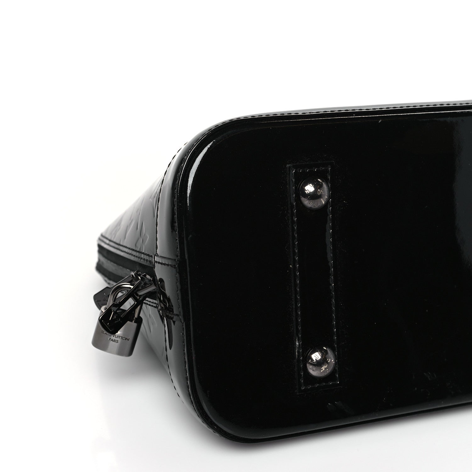 Louis Vuitton Vernis Alma PM Noir Magnetique 7 of 8