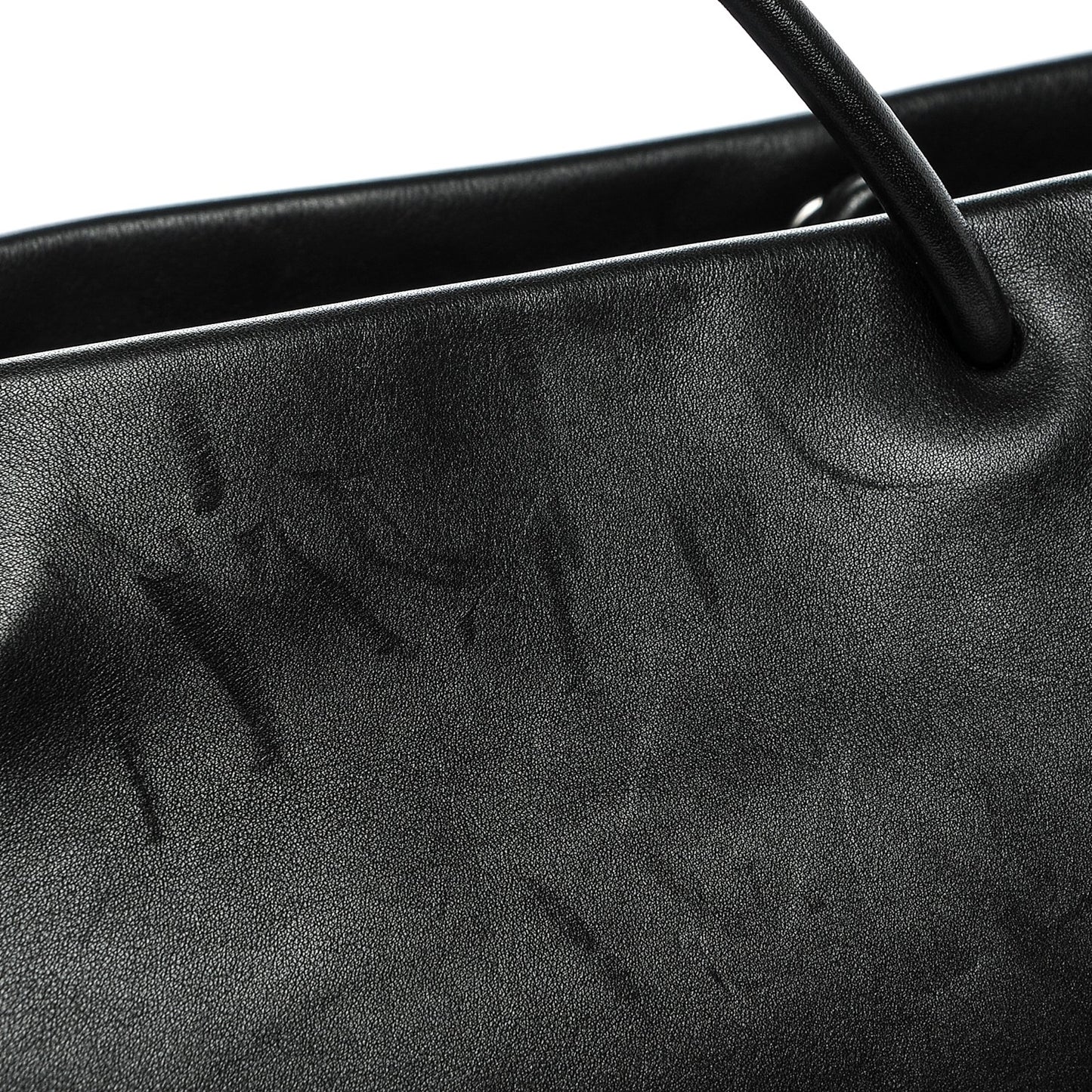 Calfskin Large Essential 31 Rue Cambon Tote Black