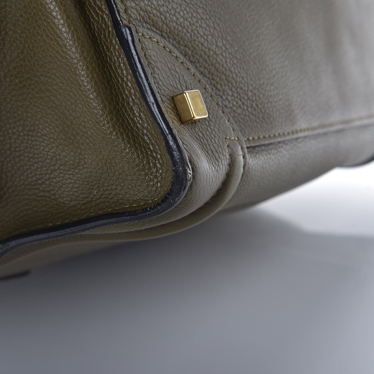 Drummed Calfskin Mini Luggage Jungle