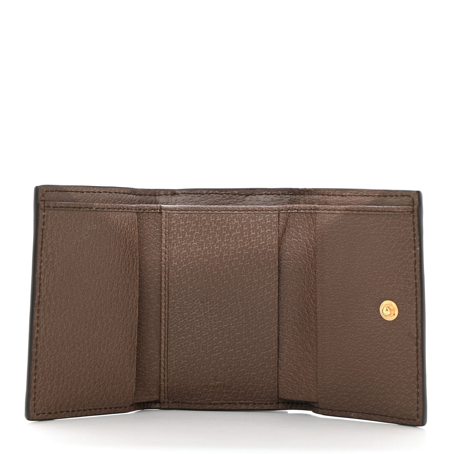 Gucci GG Supreme Monogram Web Ophidia Bi-Fold Wallet Beige New Acero 5 of 9