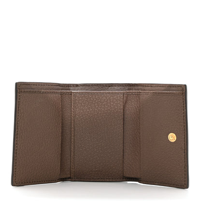 Gucci GG Supreme Monogram Web Ophidia Bi-Fold Wallet Beige New Acero 5 of 9