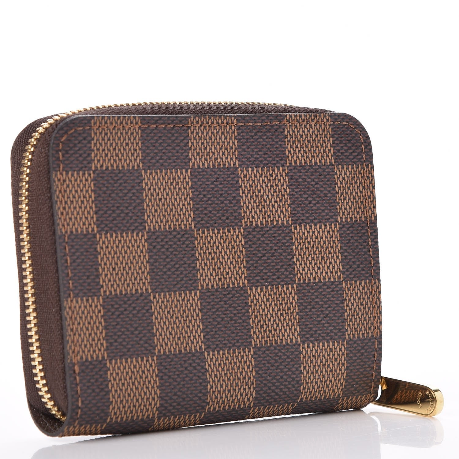 Louis Vuitton Damier Ebene Zippy Coin Purse 3 of 8
