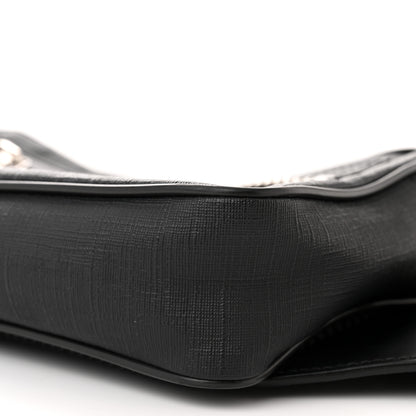 Gucci Soft GG Supreme Monogram Web Belt Bag Black Grey 10 of 10