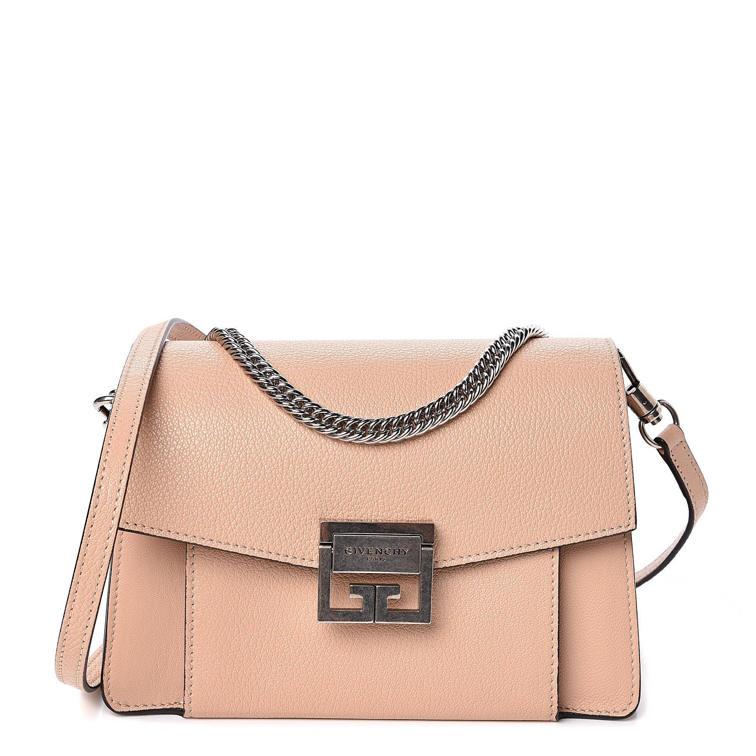 Givenchy Goatskin Small GV3 Shoulder Bag Powder 1 of 9