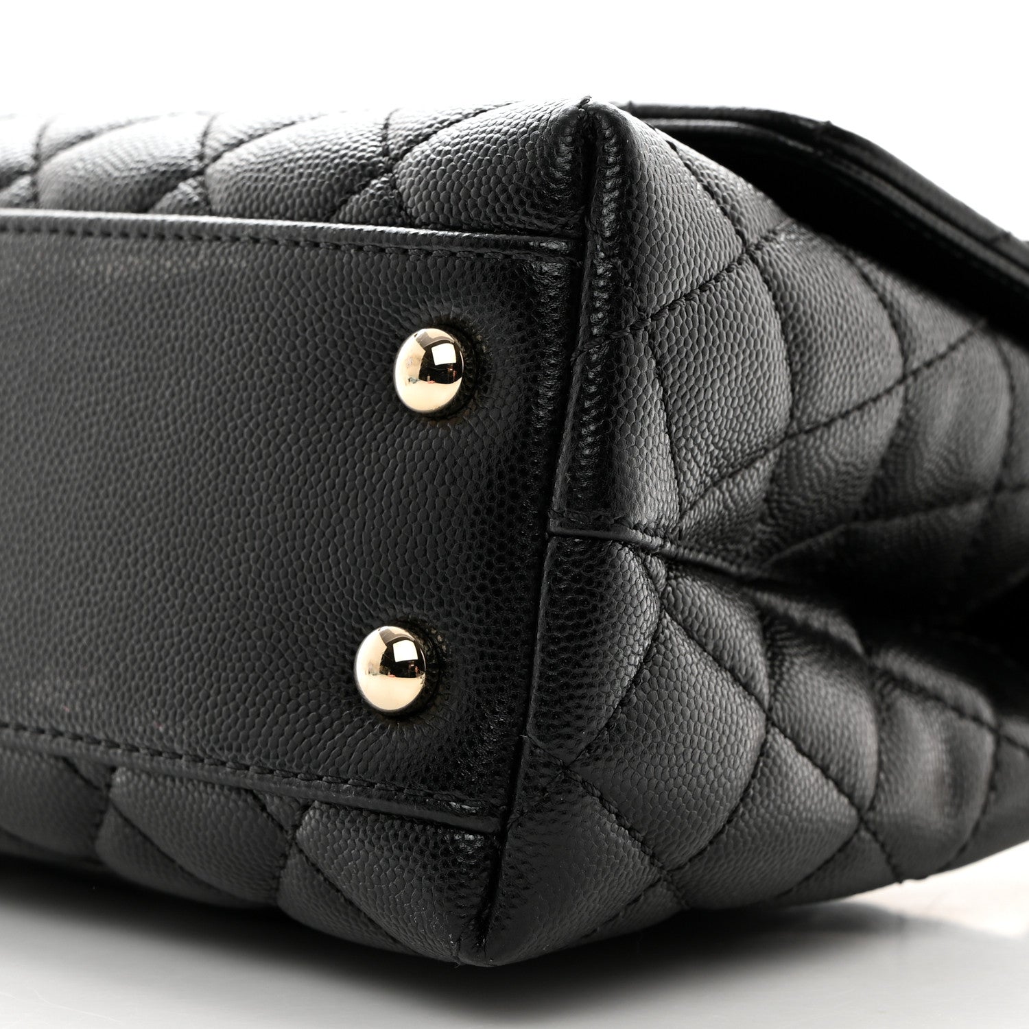 Chanel Caviar Quilted Mini Coco Handle Flap Black 10 of 10