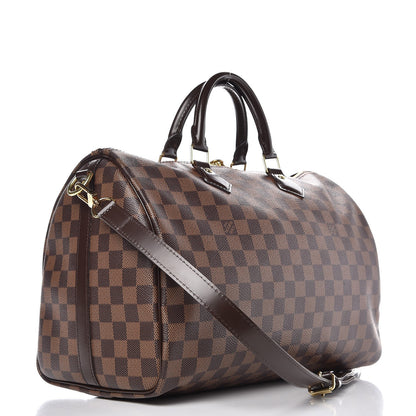 Louis Vuitton Damier Ebene Speedy Bandouliere 35 3 of 9