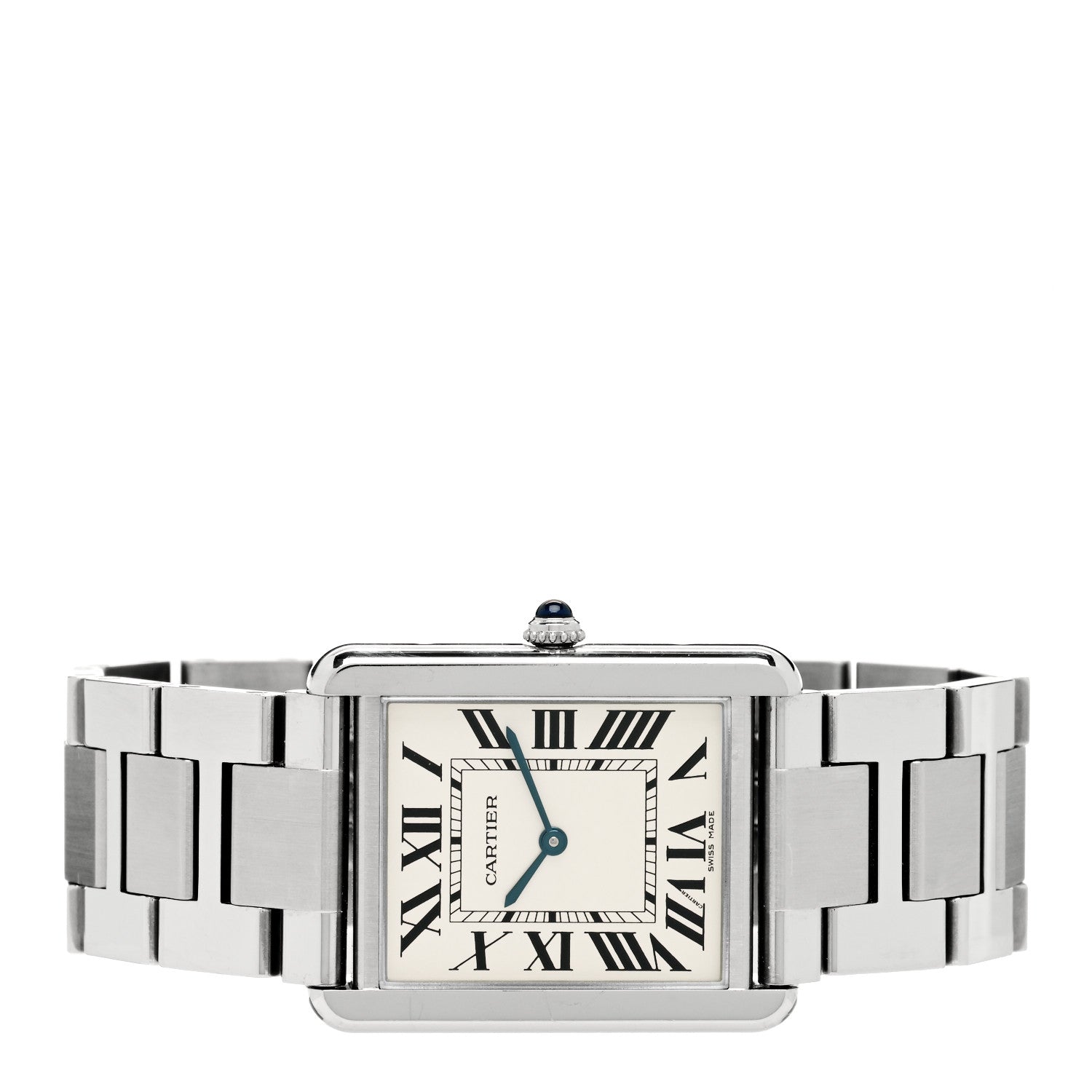 Cartier Stainless Steel 27mm Tank Solo Quartz Watch 2 of 4