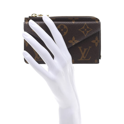 Louis Vuitton Monogram Recto Verso Card Holder Black 2 of 10