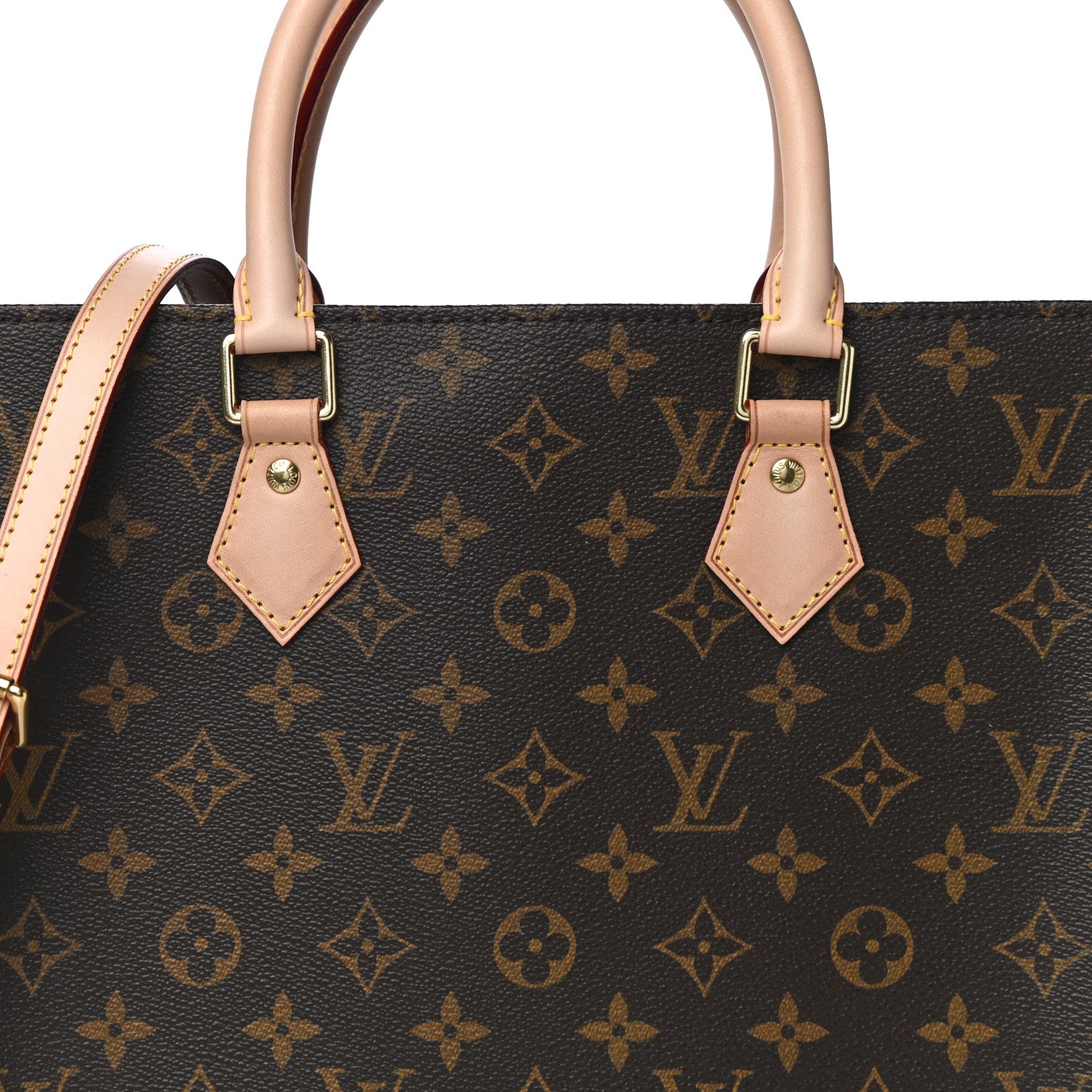 Louis Vuitton Monogram Sac Plat PM 7 of 9