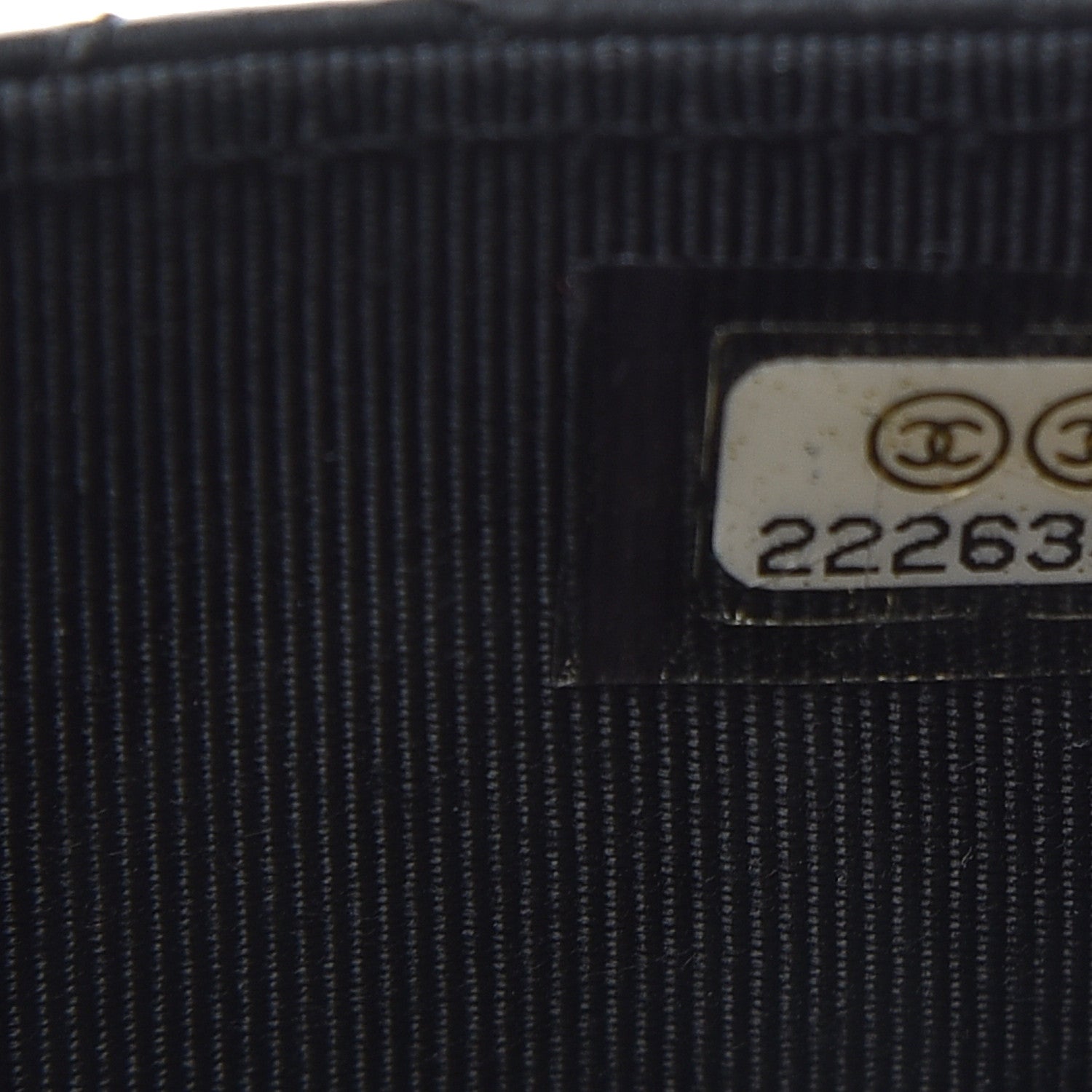 Chanel Aged Calfskin Quilted Reissue Flap Card Holder Black 8 of 9