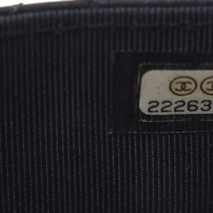 Chanel Aged Calfskin Quilted Reissue Flap Card Holder Black 8 of 9