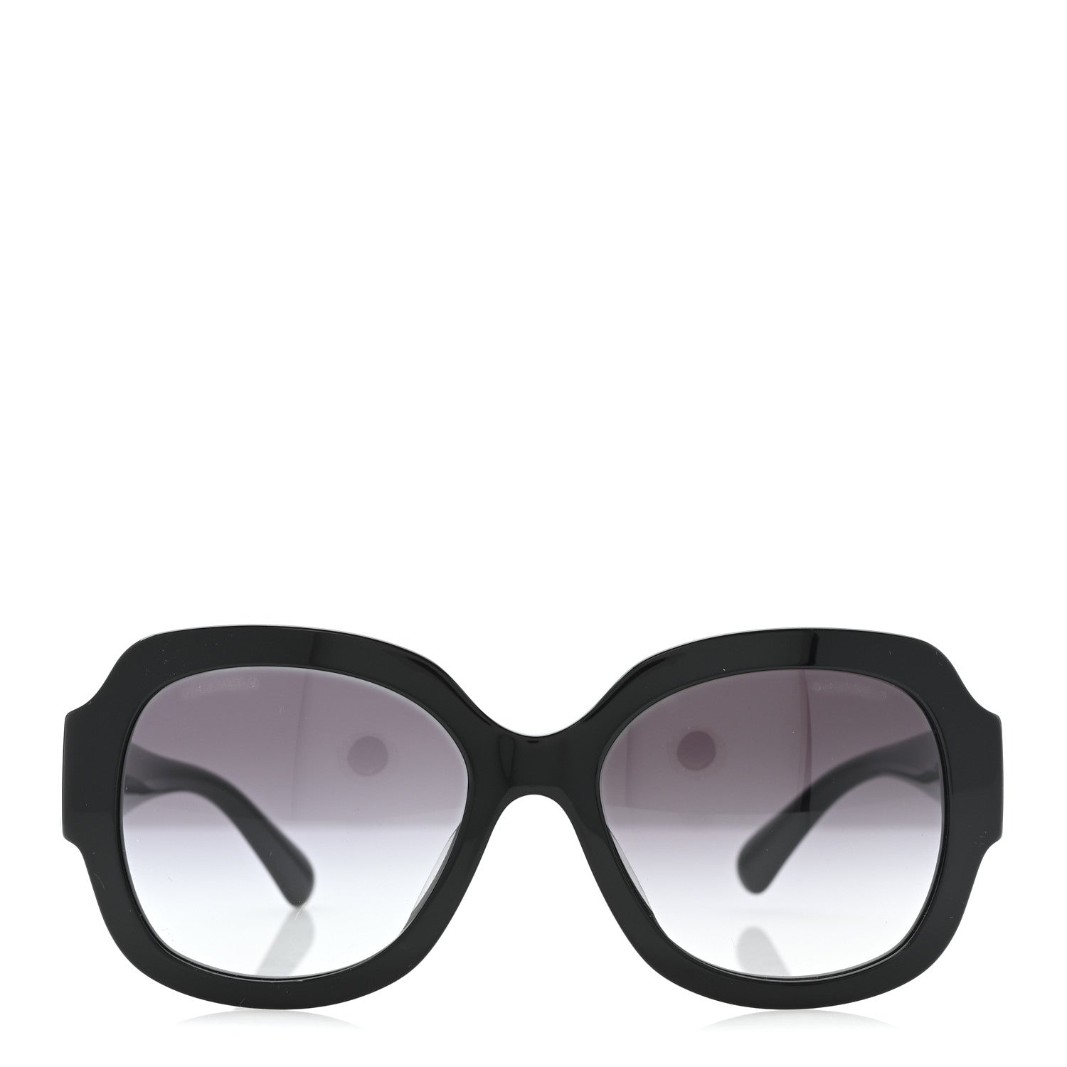 Chanel Acetate CC Sunglasses 5373-A Black 2 of 8