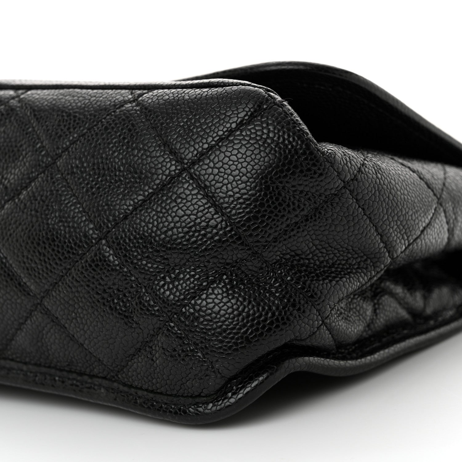 Chanel Grained Calfskin Medium Natural Beauty Flap Black 10 of 13