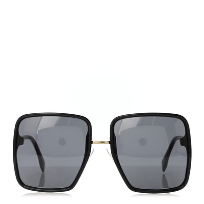 Fendi Square Sunglasses FF 0402/S Black 2 of 4