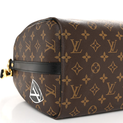 Louis Vuitton Monogram My World Tour Speedy Bandouliere 30 Black 9 of 11