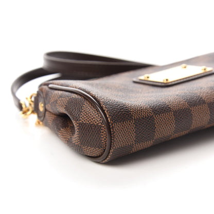 Louis Vuitton Damier Ebene Eva Clutch 6 of 10