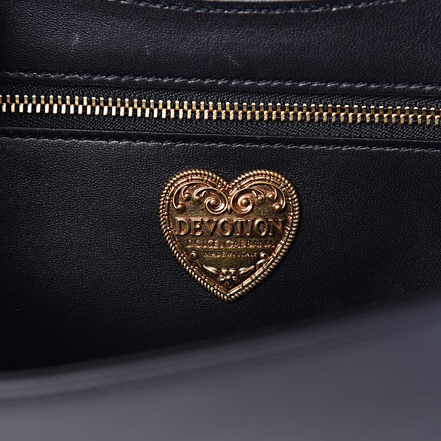 Calfskin Medium Devotion Crossbody Bag Black
