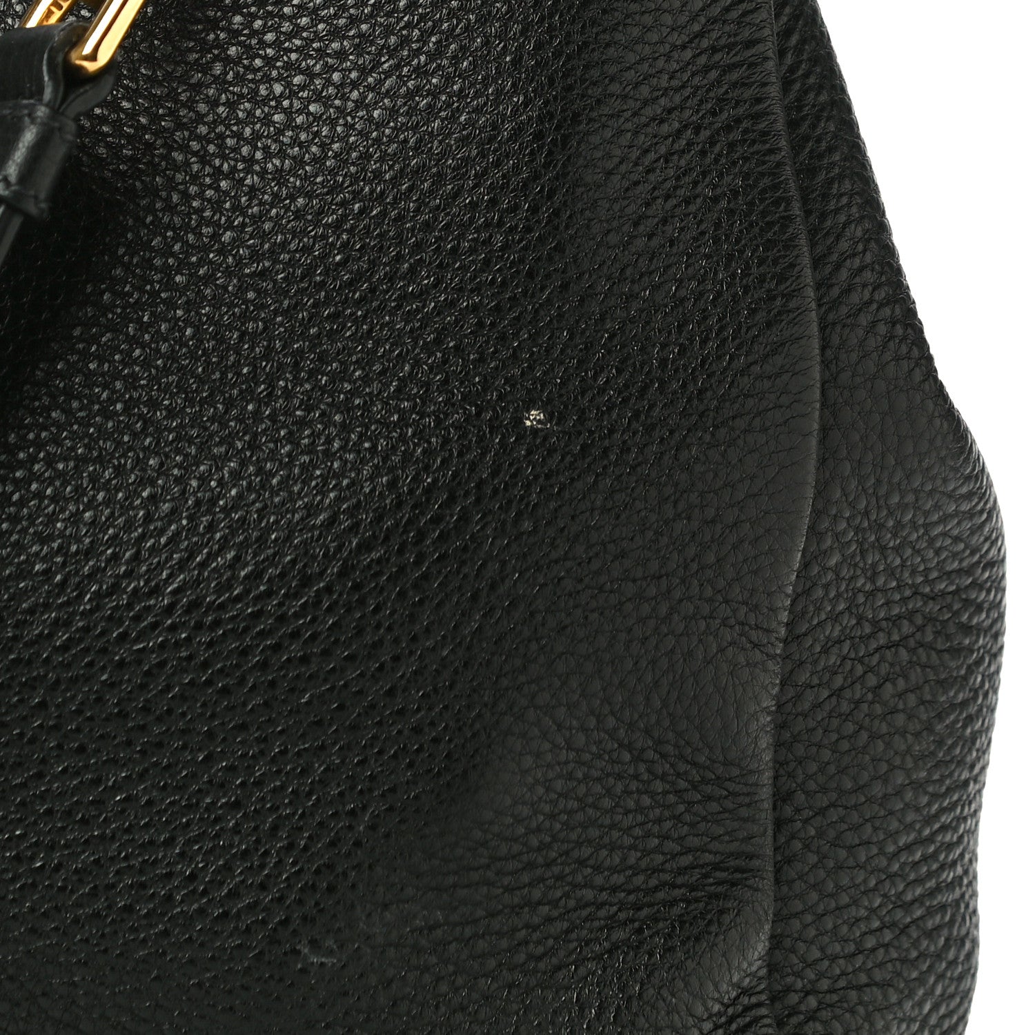 Prada Vitello Daino Top Handle Tote Black 11 of 11
