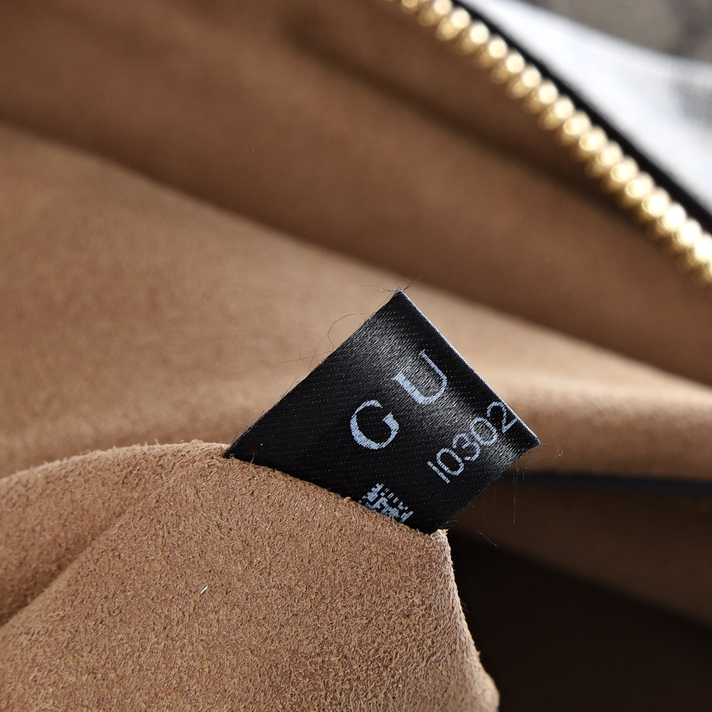 GG Supreme Monogram Large Linea A Hobo Light Brown